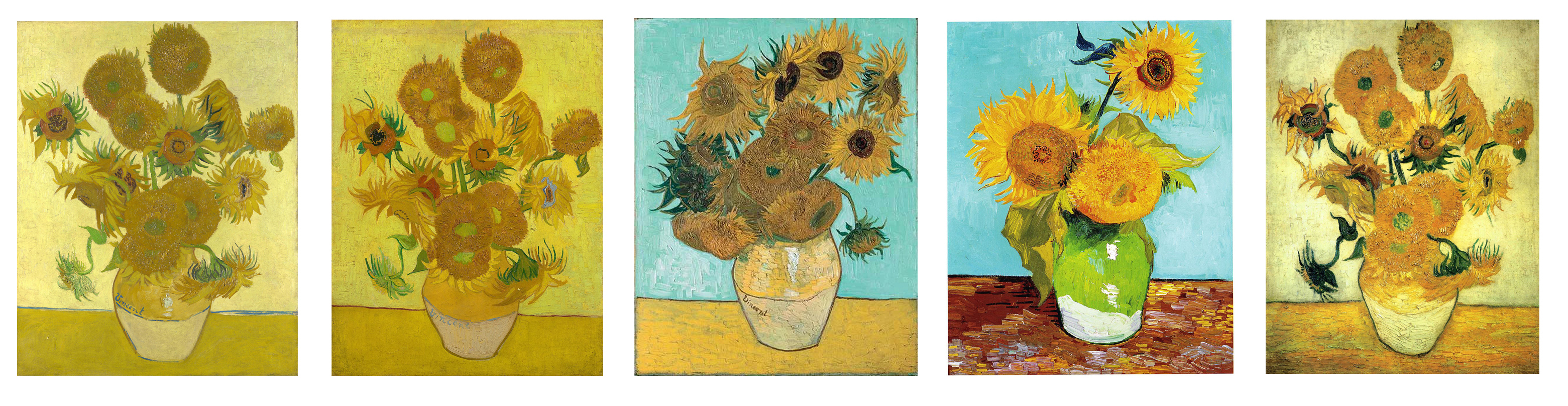 Van Gogh Sunflower series