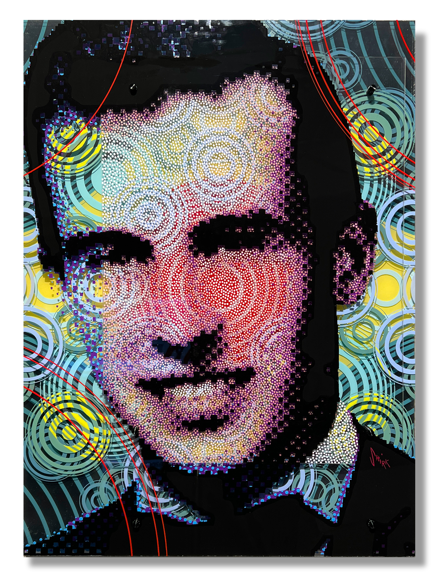 Contempory Neo-Pointillist Painting