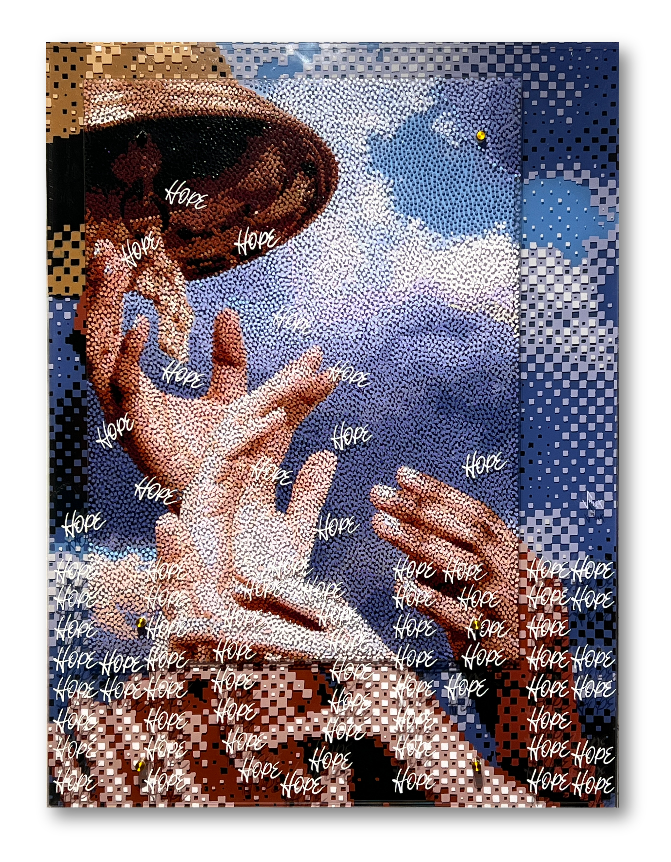 Contemporary Neo-Pointillist Painting