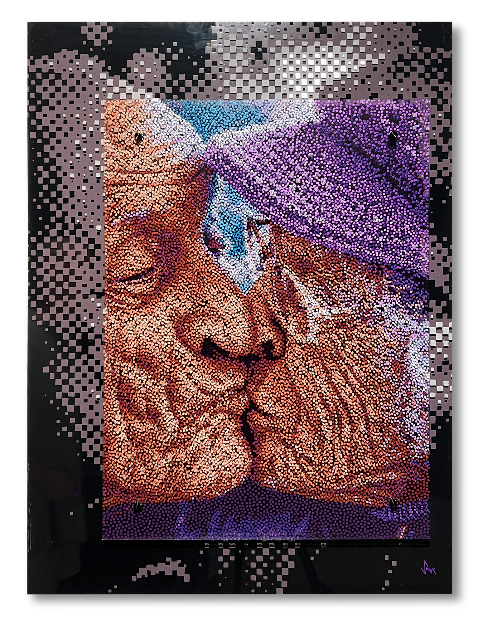 Contemporary Neo-Pointillist Painting